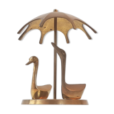 Swans 1970 vintage brass