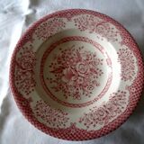 Set of 6 English soup plates
