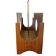 Vintage wooden magazine rack/magazine rack
