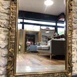 Pediment mirror 140cm/82,5cm Napoleon III