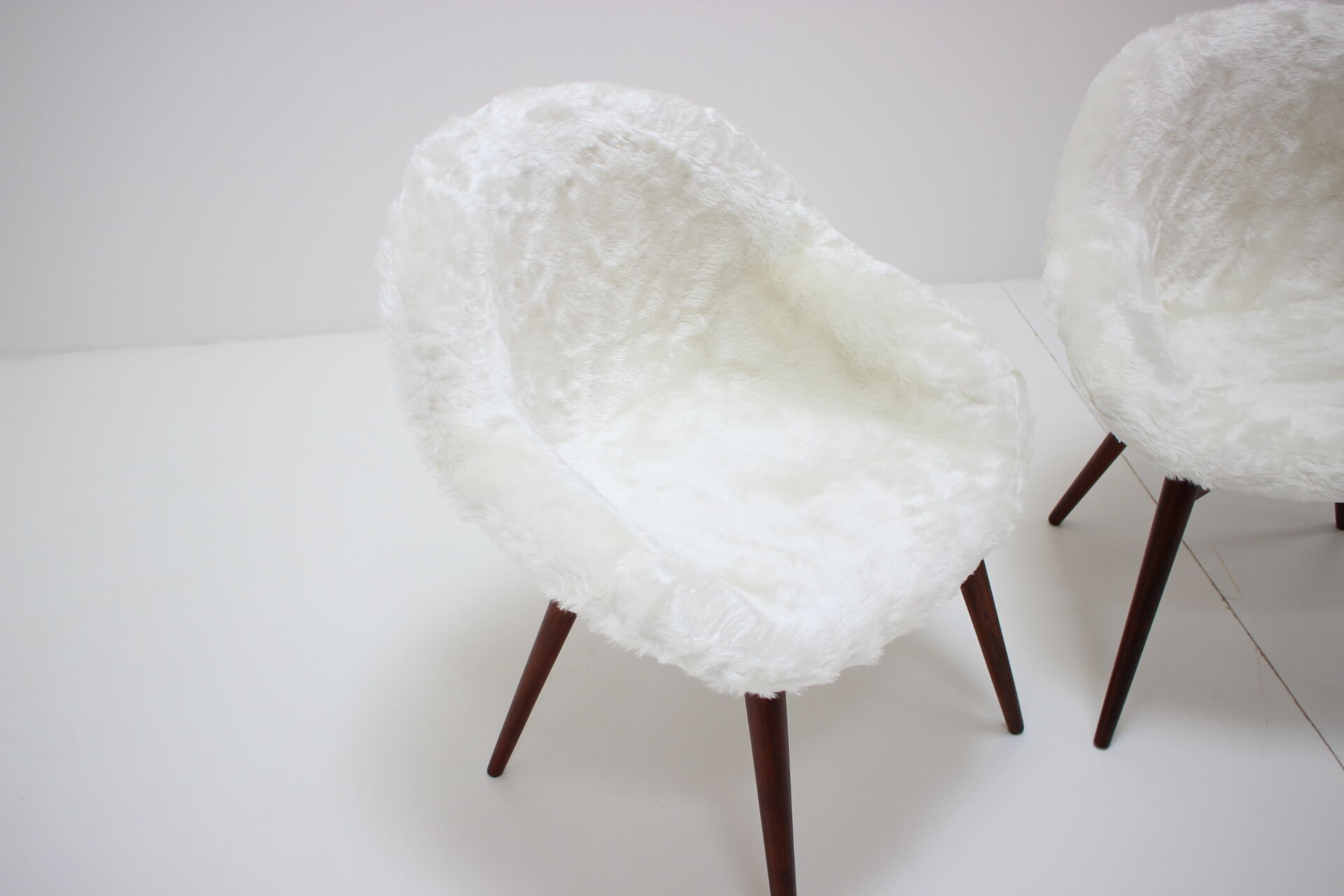 Pair of lounge chairs by Miroslav Navratil , 1960´s