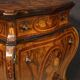 Pair of Louis XV style inlaid Lombard bedside tables