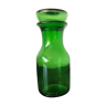 Bocal ou bouteille verte Lever années 70 made in Belgique