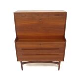 Teak writing desk, Vinde Møbelfabrik, Denmark, 1960