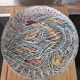 Fish plate Vallauris signed Borty, 1950s-60s