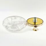 Mid Century ‘Donut’ Flush Mount or Wall Light/Sconce from Doria Leuchten, Germany, 1960s