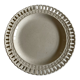 Openwork plate 19th earthenware terra de fer Lunéville