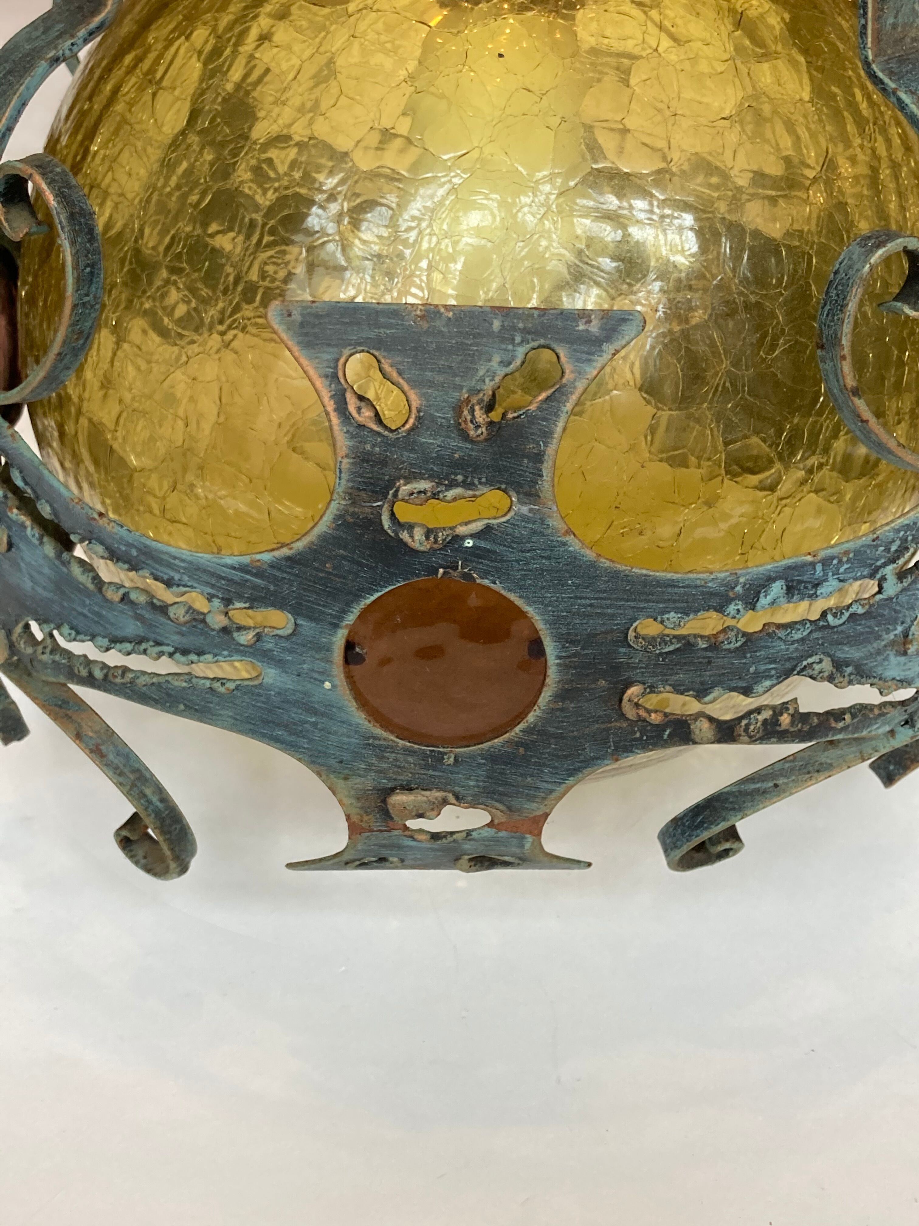 Paire de lampes hollandaises brutalistes