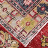 248x123cm red handmade turkish rug