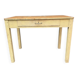 Table vintage 1900 en pin – Cuisine ou Bureau. Belle patine