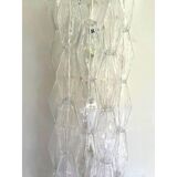 Set of Two Contemporary Shenographic "Poliedro" Murano Glass Wall Sconces