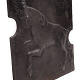 Fireplace plate