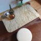 Table basse vintage travertin