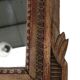 Petit miroir de dame Louis XVI en bois sculpté et doré