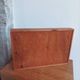 Console shelf with modernist mirror, 60s/70s