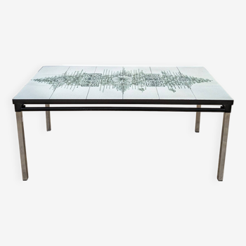 Vintage ceramic coffee table