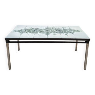 Vintage ceramic coffee table