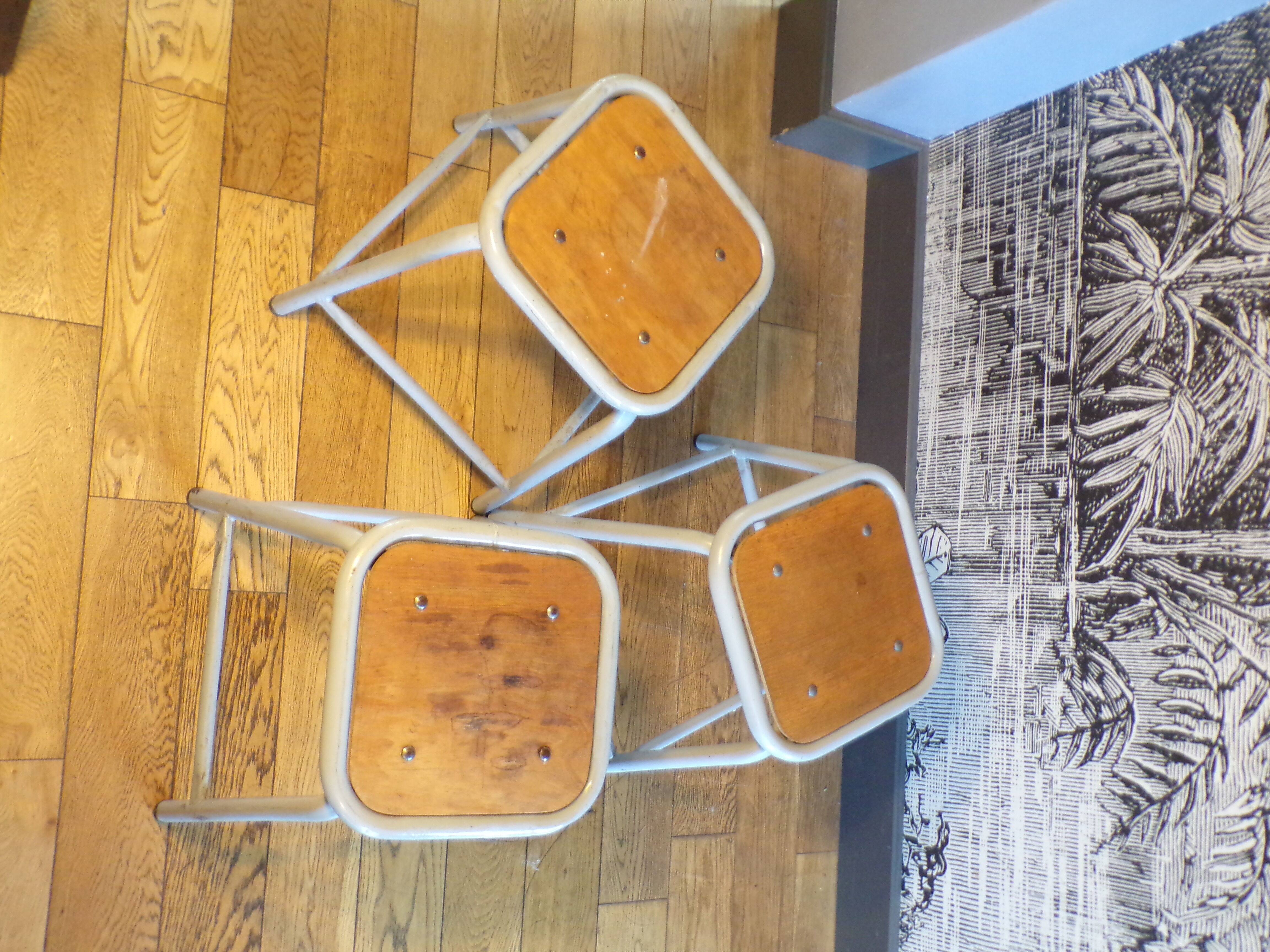 Set 3 workshop stools