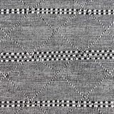 Berber carpet black zanafi 150x250 cm