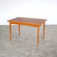 Table à manger extensible en chêne, années 60