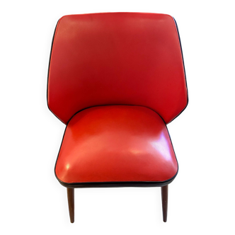 Red office chair