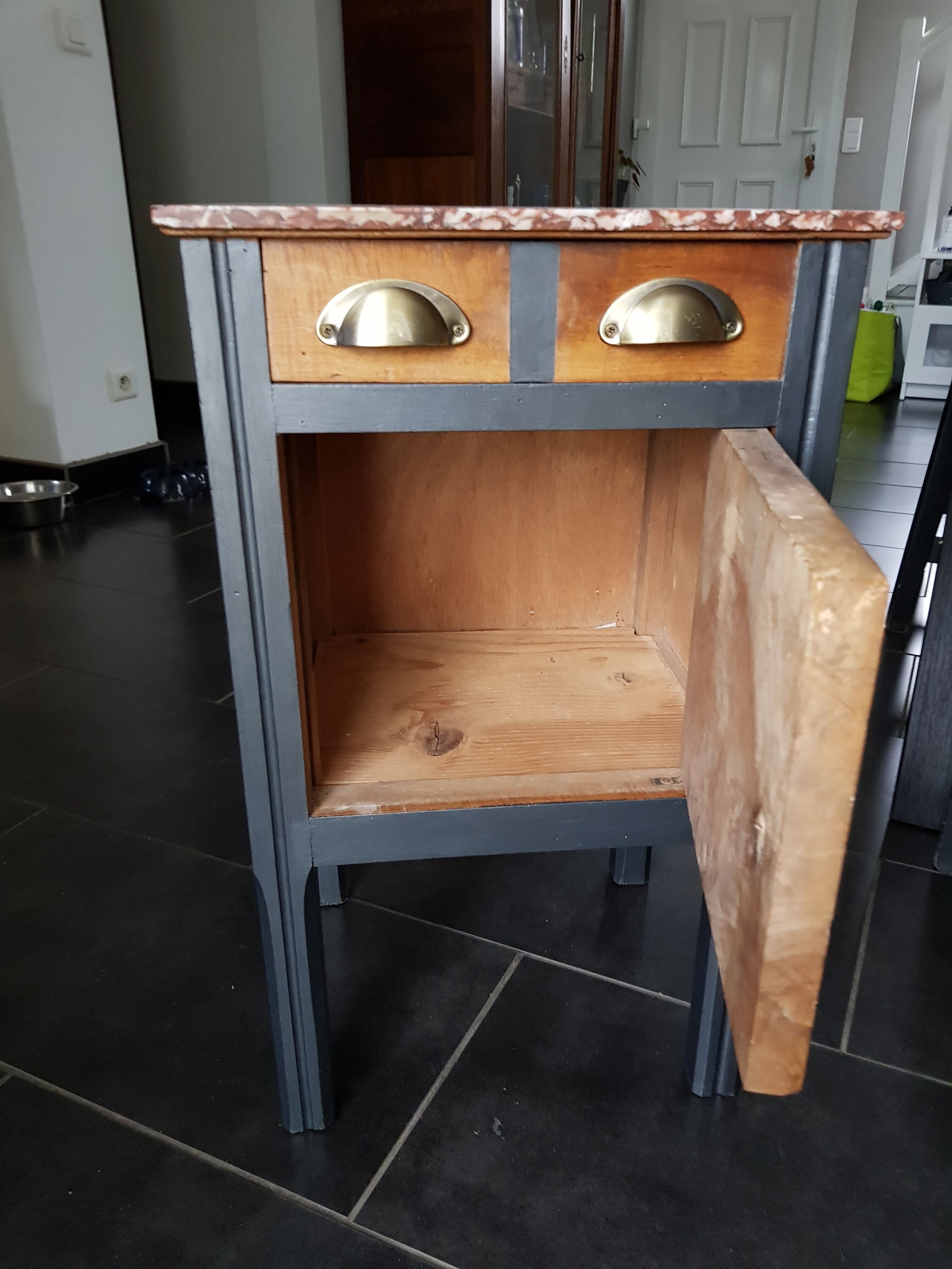 Side table or bedside table