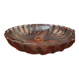 Art Deco glass cup by Rosaline France