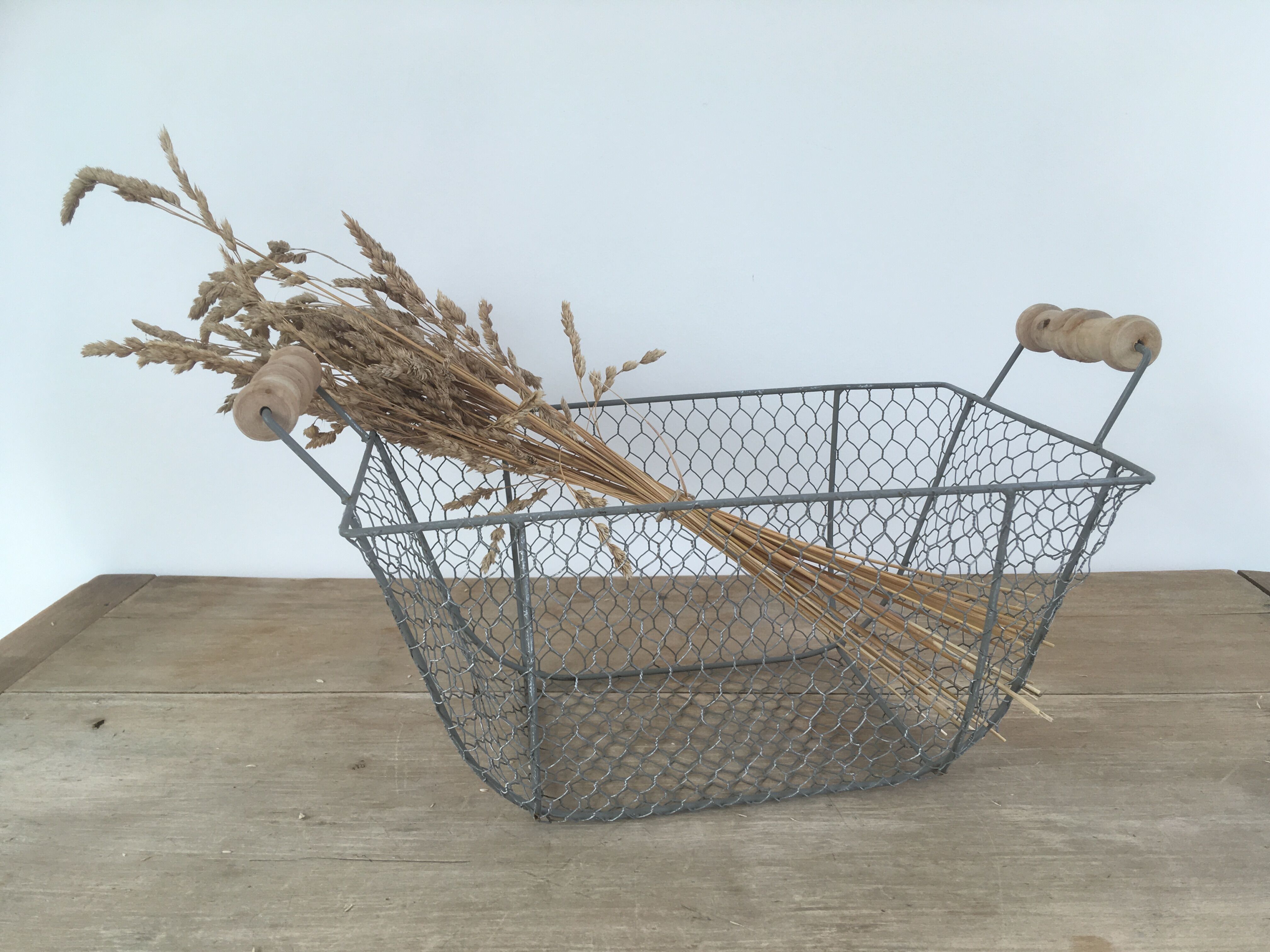 Panier de maraîcher en métal