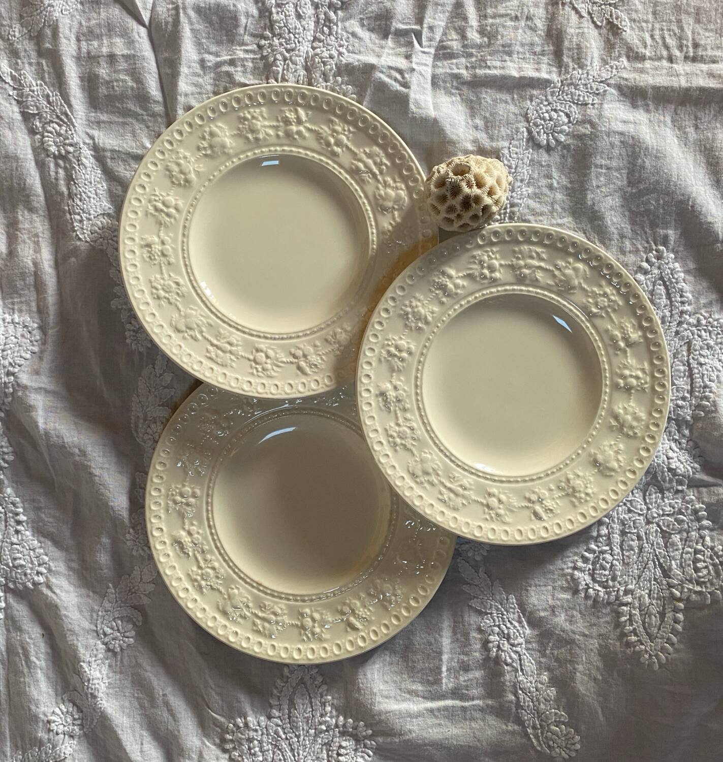 Set of 3 Wedgwood Mignardise Plates