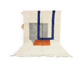 Handcrafted Berber rug in pure wool, size 160 x 240 cm