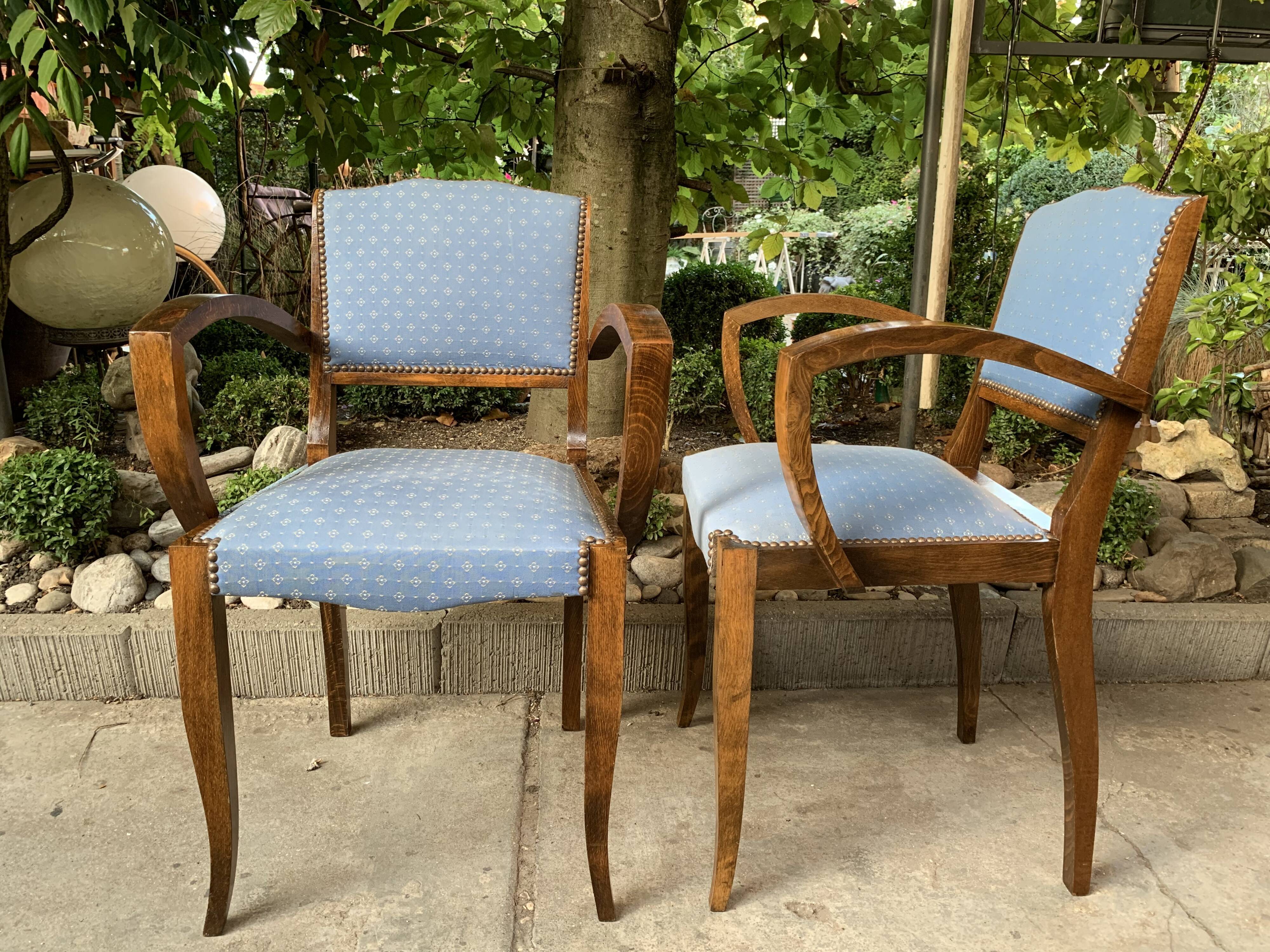 Art Deco bridge chairs