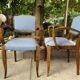 Art Deco bridge chairs