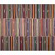 Vintage Turkish kilim handwoven 226x326 cm
