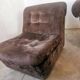 Pair of velvet armchairs from the 70s/80s
