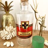 Former pharmacy bottle "Magnesium Sulfate"