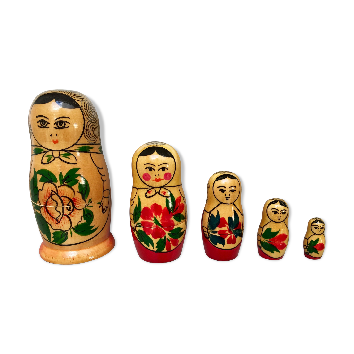 Série de matriochkas russes