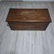 Antique wedding chest in solid wood — Late 18th century