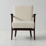 Boucle armchair from ton 60's