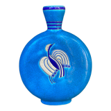 Glazed earthenware gourd vase for primavera, longwy