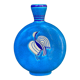 Glazed earthenware gourd vase for primavera, longwy
