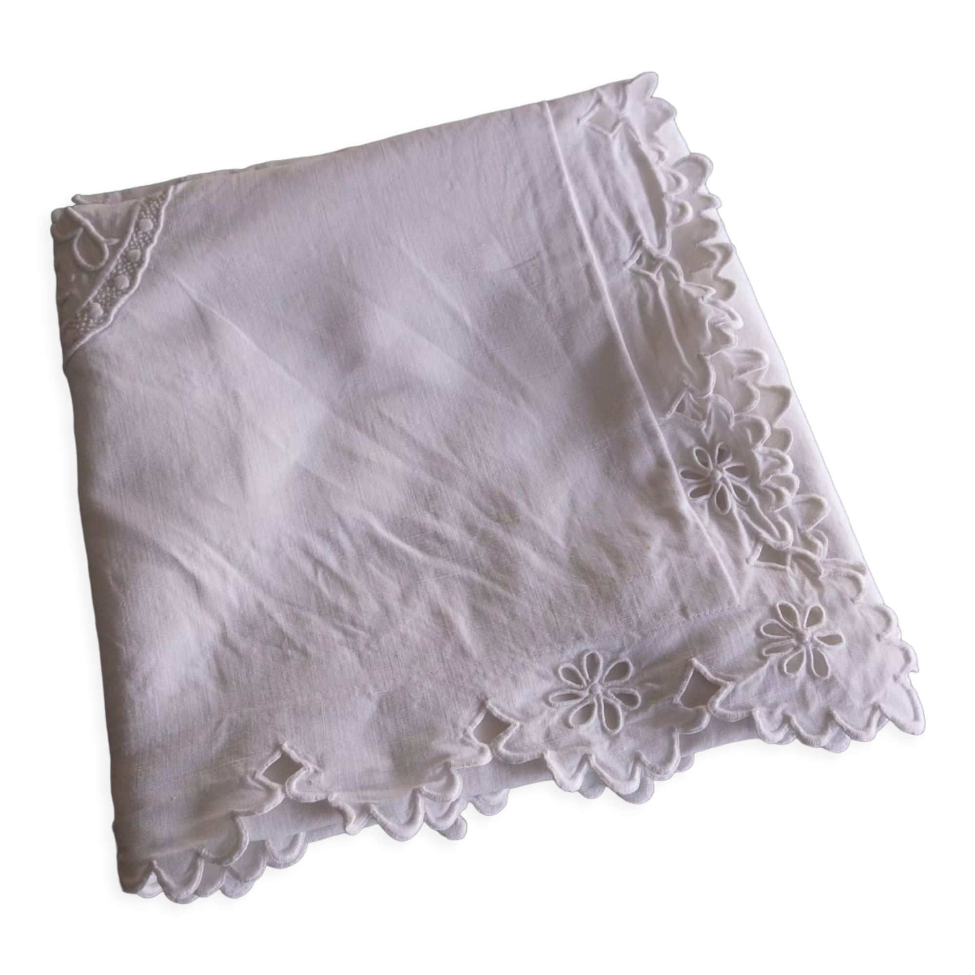 Old embroidered pillowcase BR