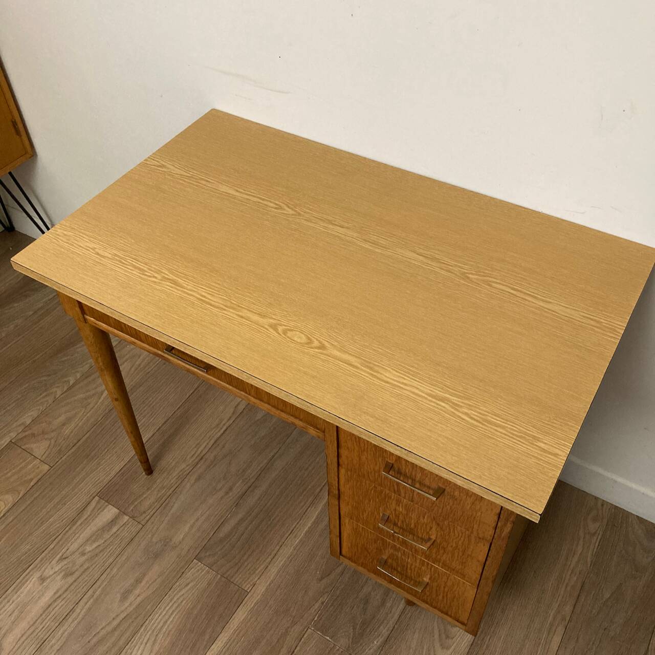 Vintage wood and formica desk