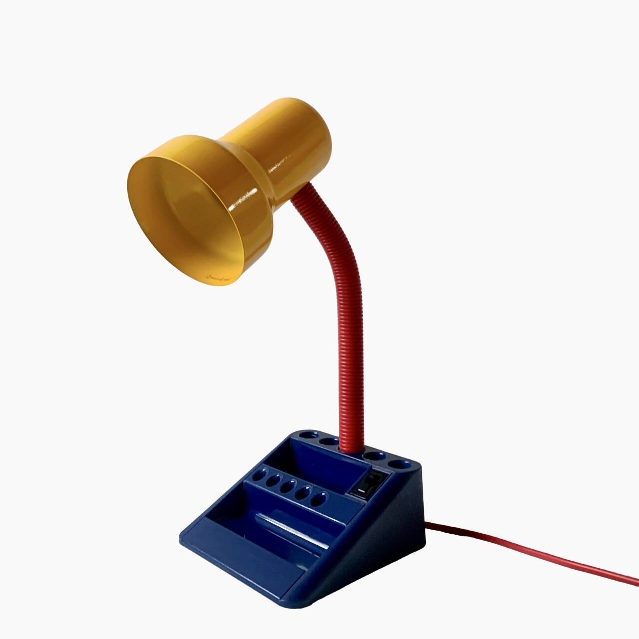 Vintage Memphis Style Multicolor Desk Lamp - Massive Model 12938