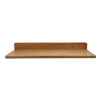 Modernist pine shelf shelf