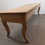 Oak farmhouse table