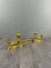Pair of Gilt Bronze Andirons, Louis XVI Style, Late 19th Century