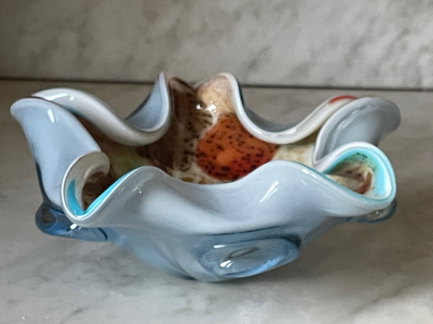 Cendrier vide-poche « Tutti Frutti » de Dino Martens en verre de M