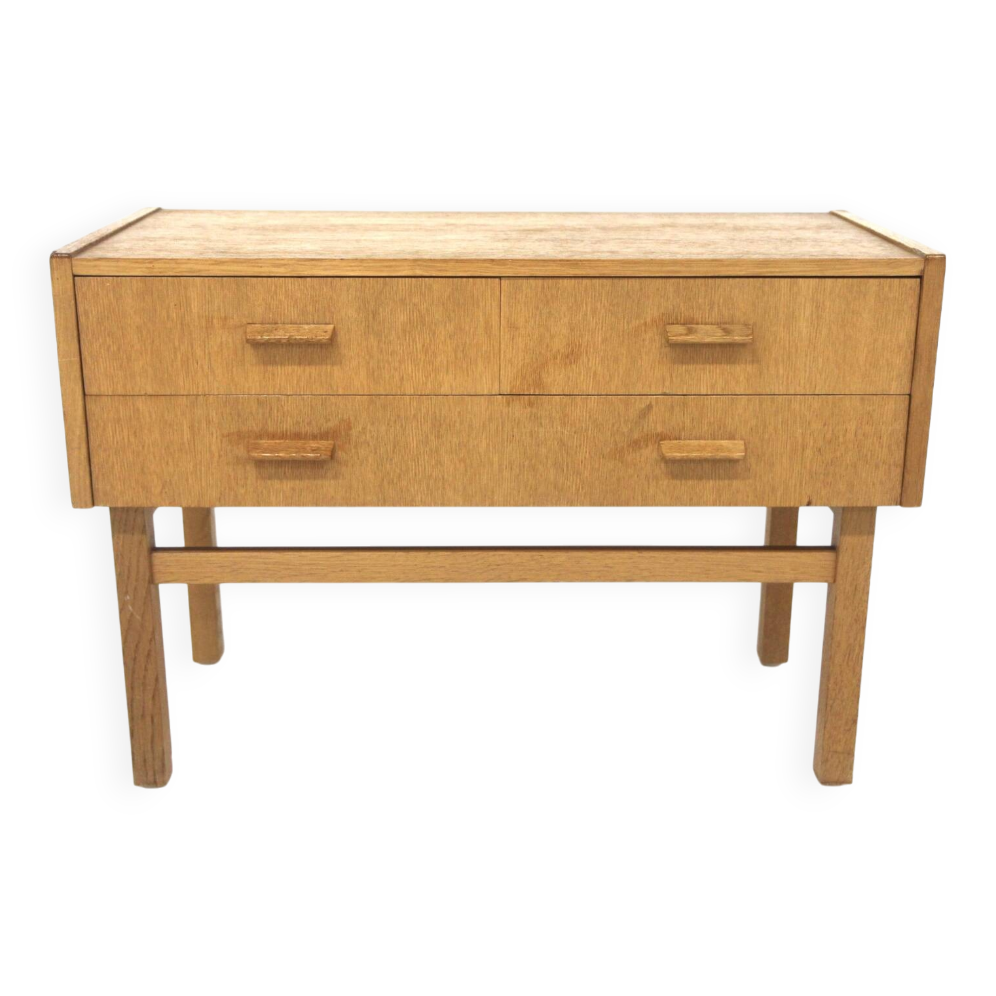 Scandinavian oak chest of drawers, Sweden, 1960
