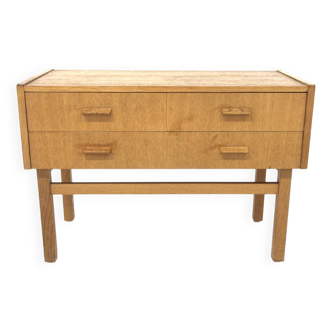 Commode scandinave en chêne, Suède, 1960