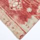 3x9 Red & Beige Geometric Pattern Persian Runner Rug, 80x280Cm